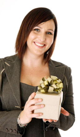 People love receiving gifts of appreciation
